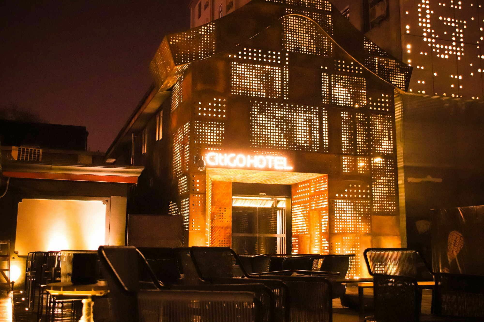 Citigo Hotel Nanluoguxiang Peking  Buitenkant foto
